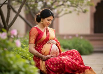 Maternity Photoshoot in Varanasi | Universe Studio Image Of Maternity Photoshoot in Varanasi | Universe Studio